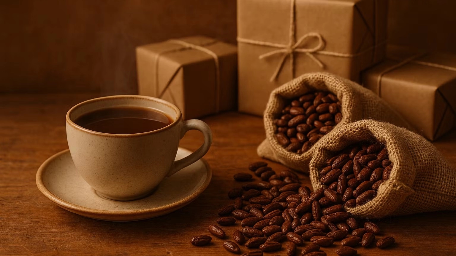 صادرات و فروش فله‌ای قهوه هسته خرما
