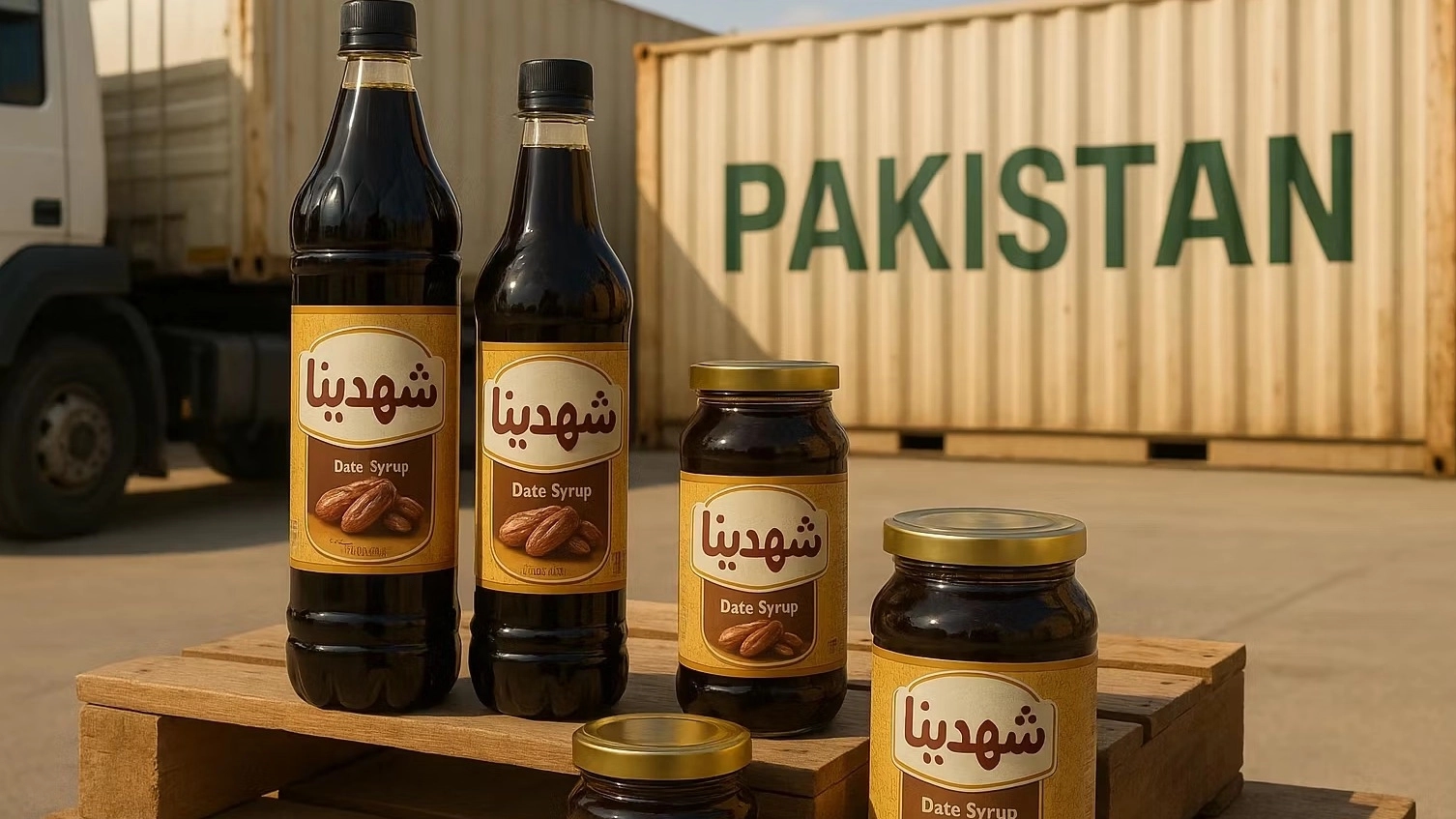 صادرات شیره خرما به پاکستان