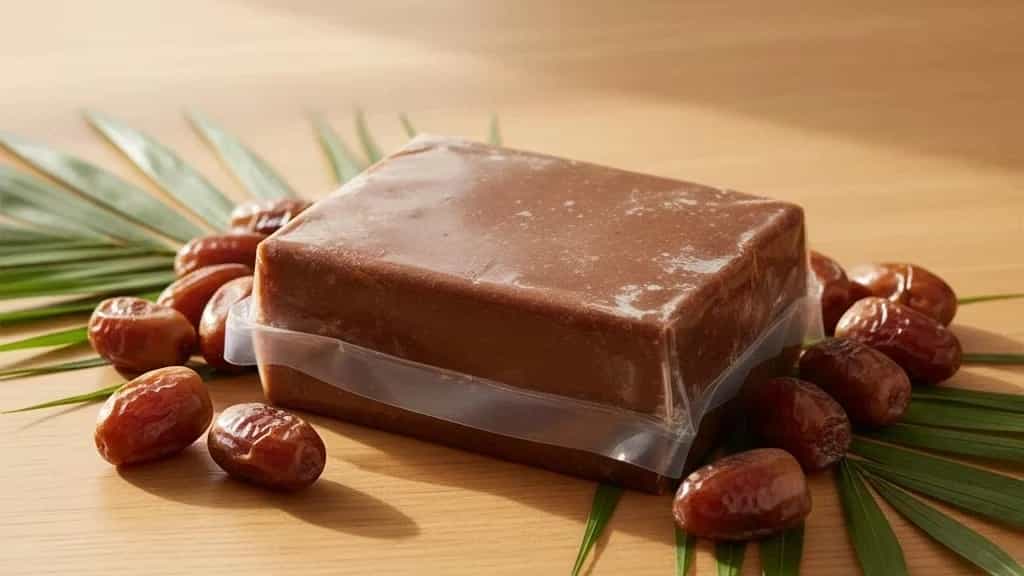 فروش و صادرات خمیر خرما ۱۰ کیلویی پاستوریزه